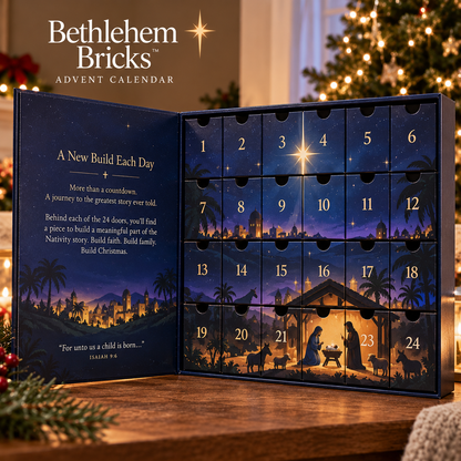 Bethlehem Bricks™ 24-Day Advent Calendar